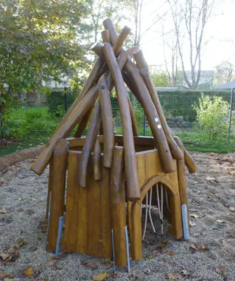 SPIELART : CABANE DE JEUX MINI TIPI, ref C176